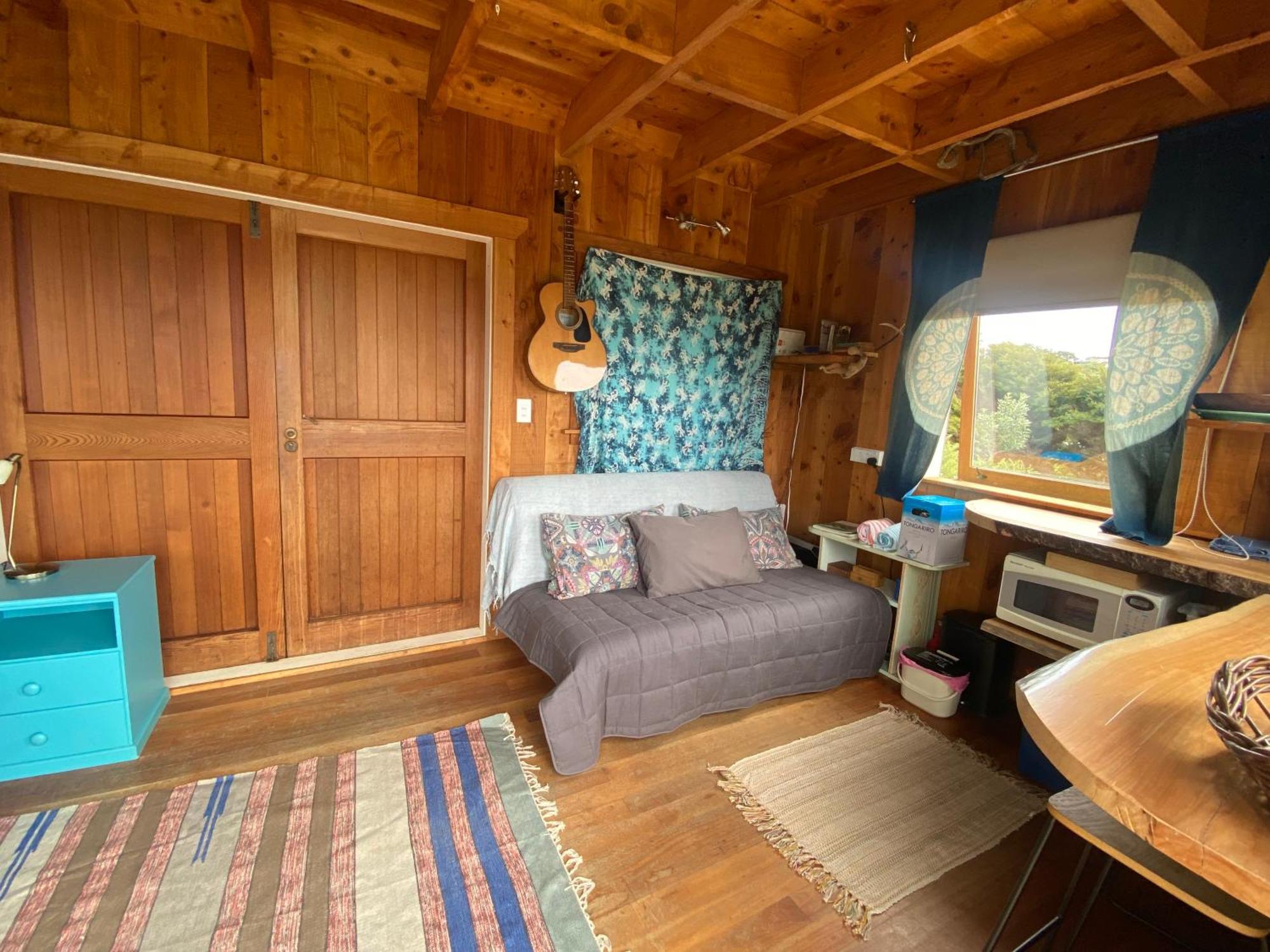 Kereru Cabin - Spectacular Seaviews, Rustic, Glamping Eco Adventure Palm Beach Eksteriør billede