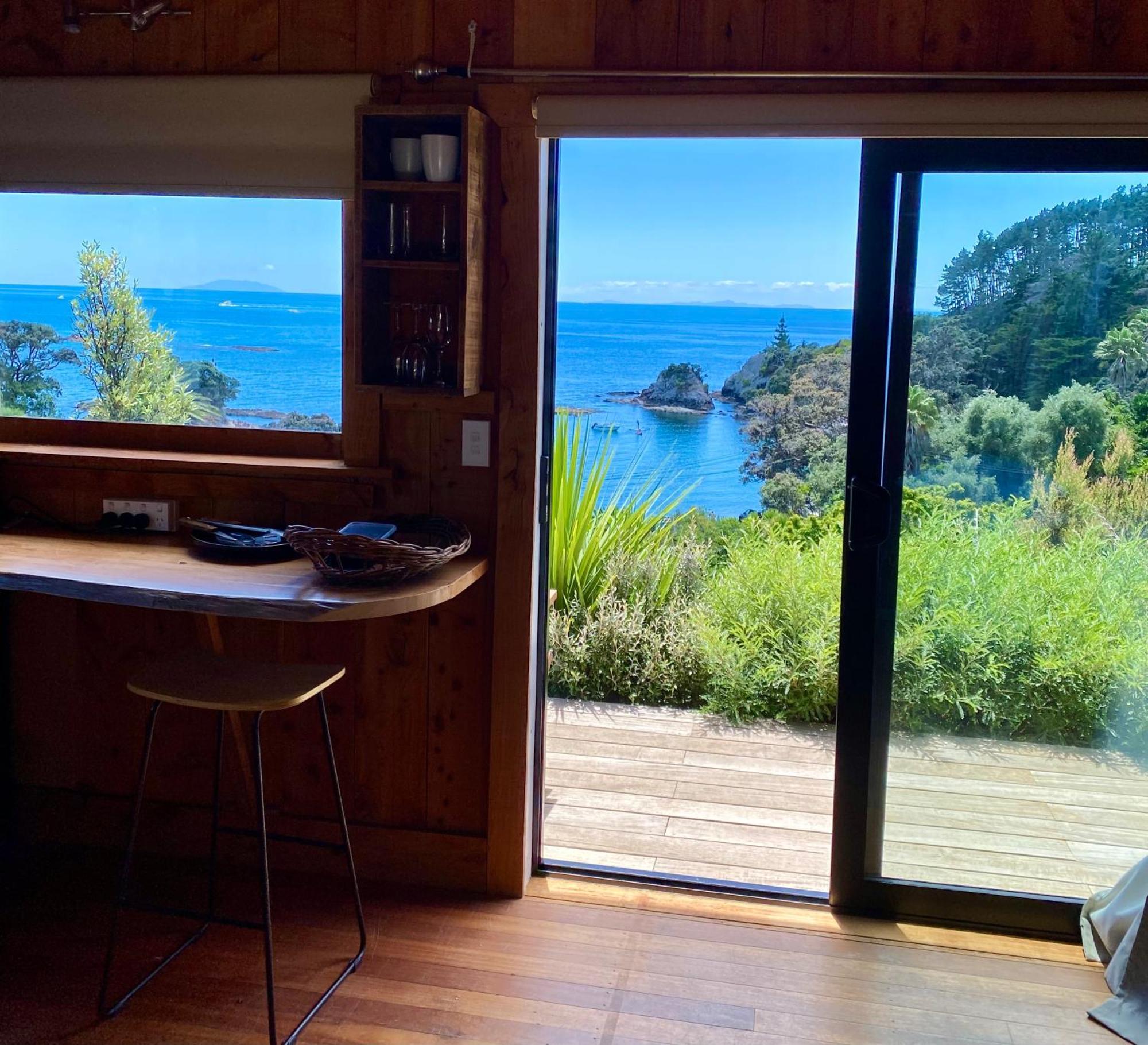 Kereru Cabin - Spectacular Seaviews, Rustic, Glamping Eco Adventure Palm Beach Eksteriør billede