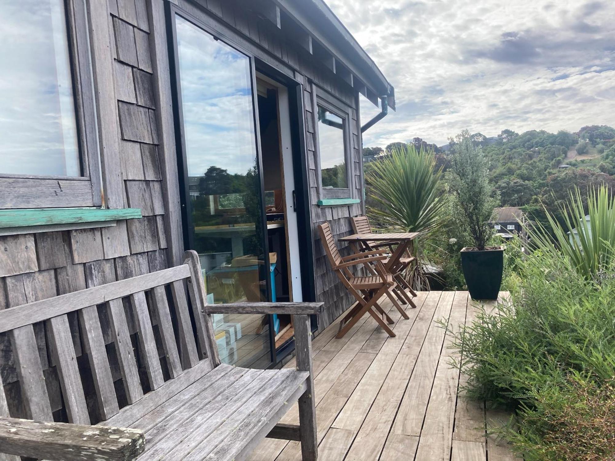 Kereru Cabin - Spectacular Seaviews, Rustic, Glamping Eco Adventure Palm Beach Eksteriør billede